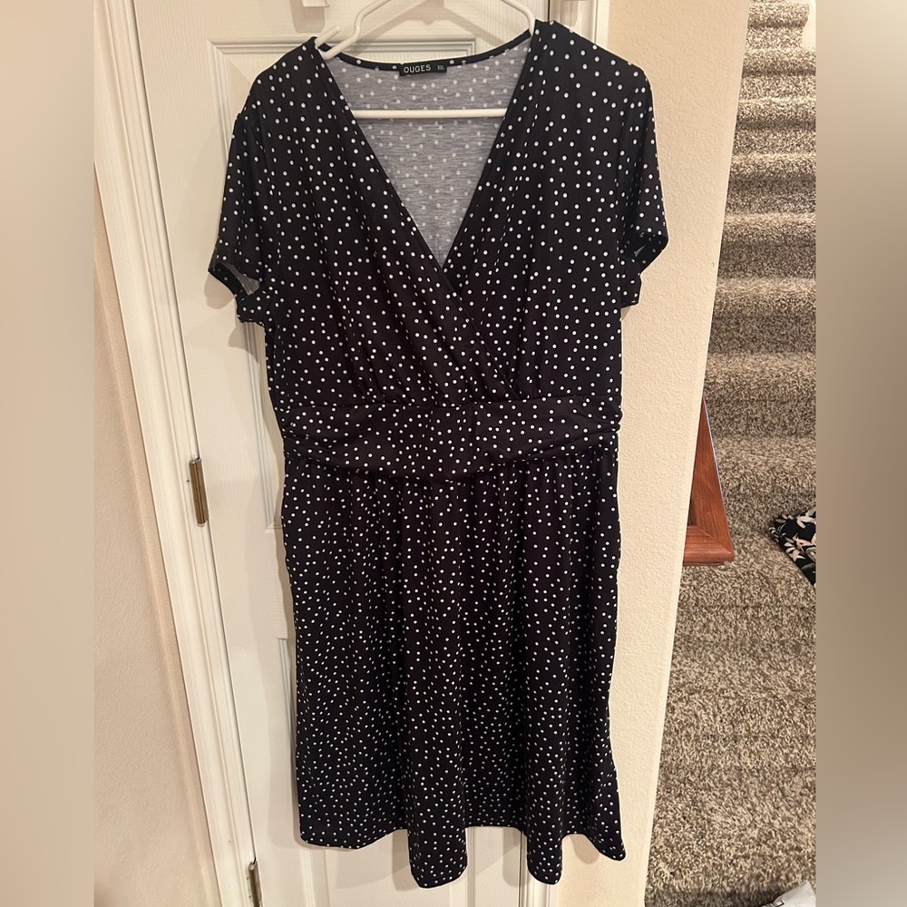 Black and white Polka dot dress